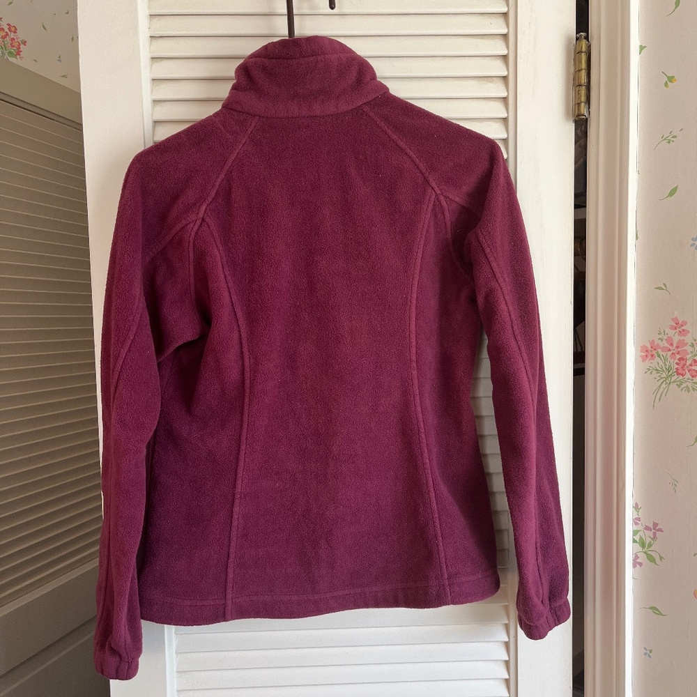 Columbia Raspberry Fleece Jacket Size M - Picture 2 of 8
